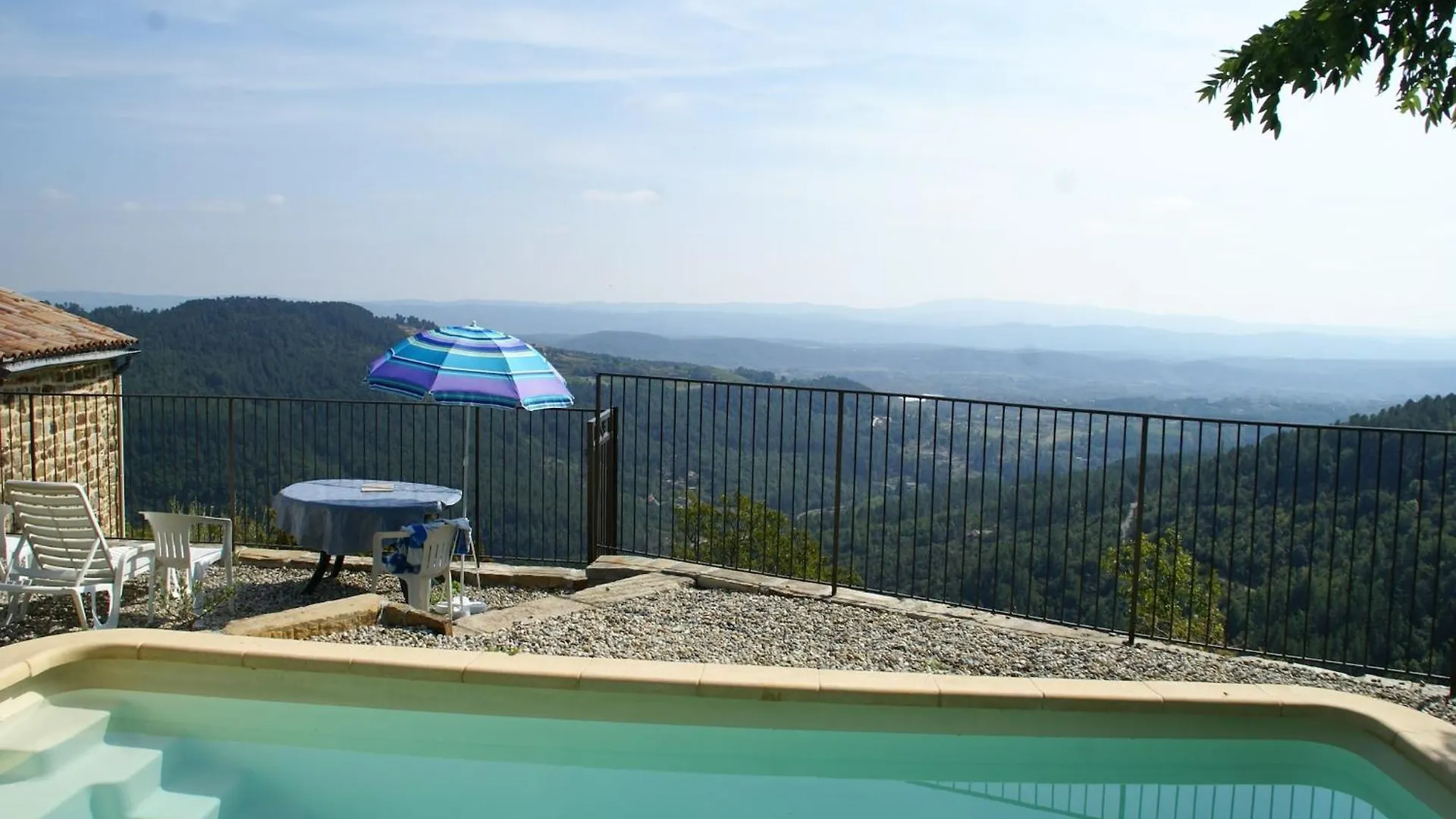 Detached Holiday Home In Chassiers With Pool